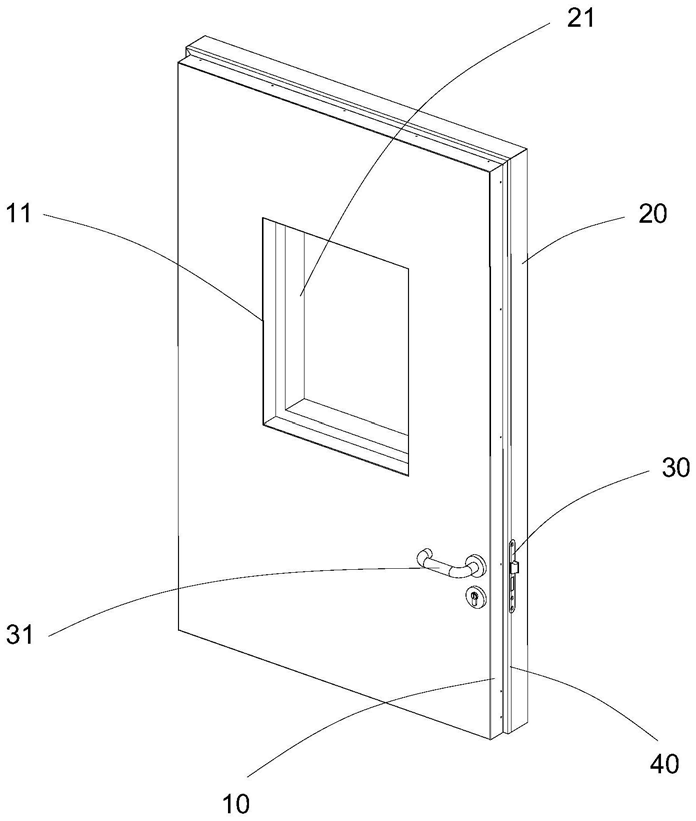 FIG. 1 — Schematic perspective structural view of the present utility model