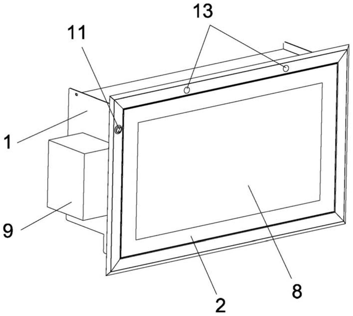 FIG. 1 — Vue schématique de structure I du bureau d’écriture médical