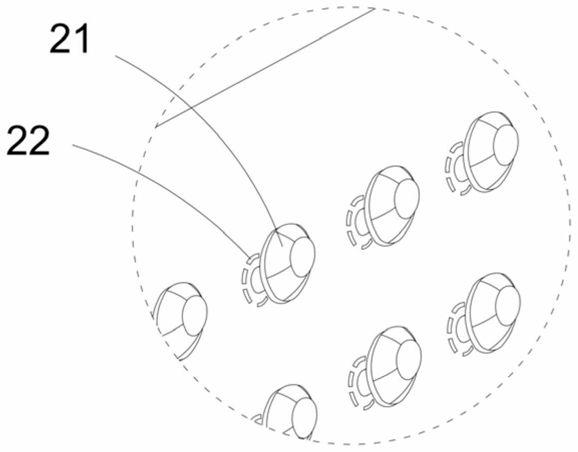 FIG. 2 — Enlarged view of part A in FIG. 1