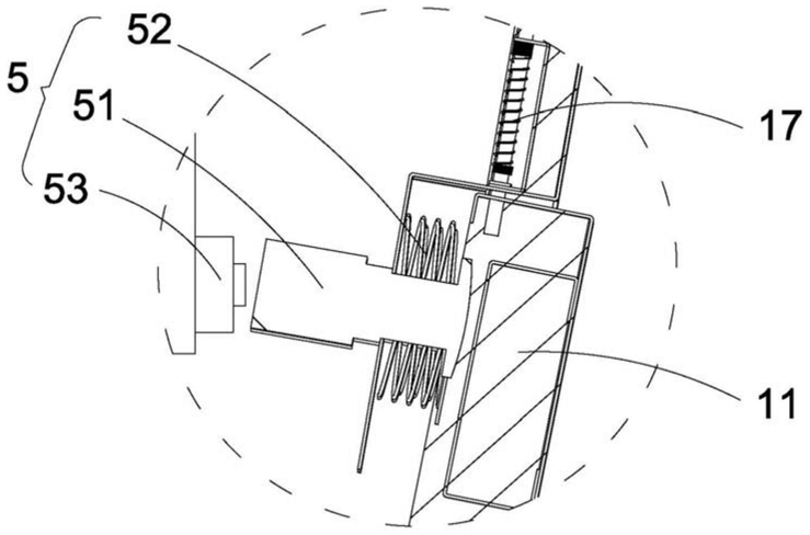 Figure 3 — Vue agrandie de la partie A de la figure 2