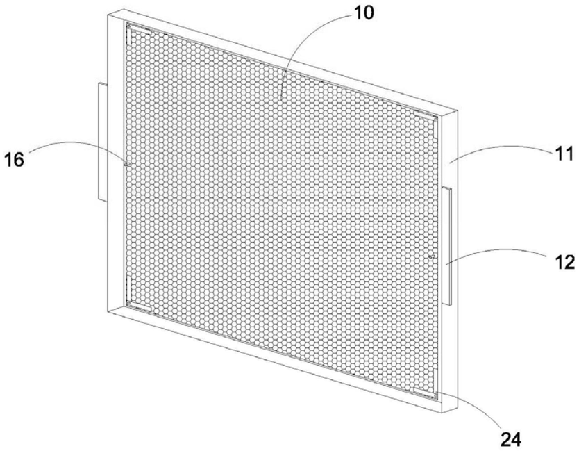 FIG. 1 — Structural view of the uniform-flow membrane structure