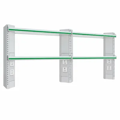 Porte-réactifs en acier et verre série A