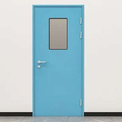 Medical Manual Single-Leaf Steel Door