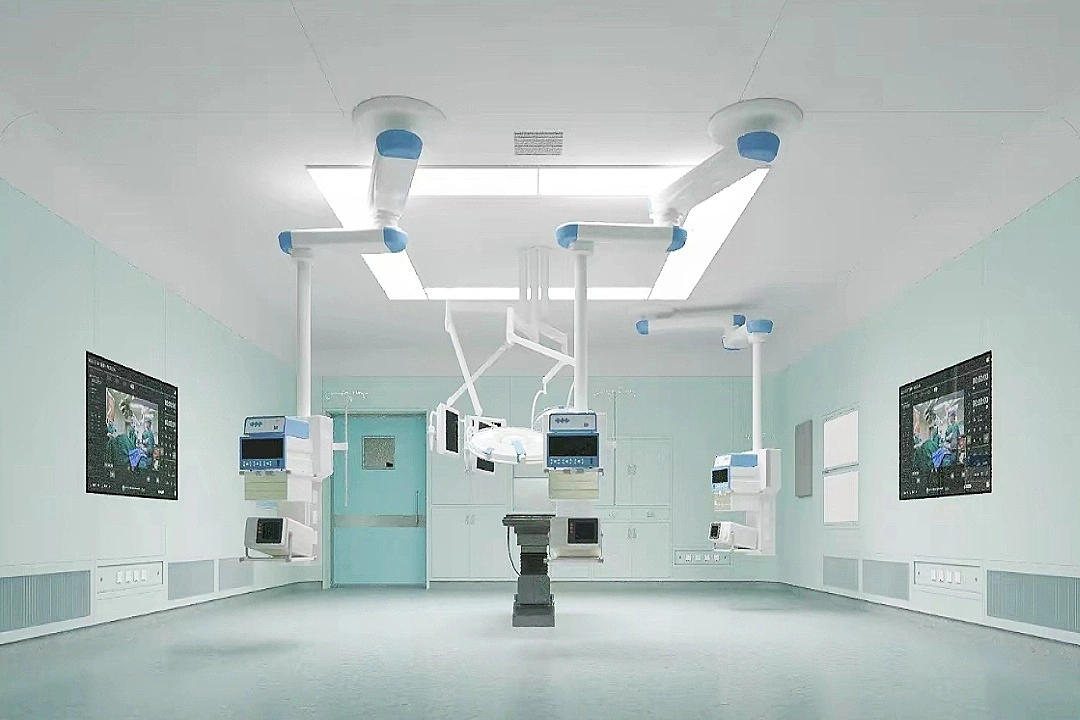 Keel-welded operating room