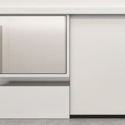 Medical Single-Leaf Automatic Sliding Glass Door