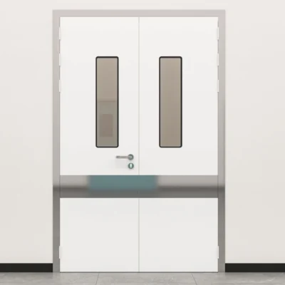 Medical Manual Double-Leaf Airtight Door