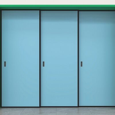 Medical Overlapping Radiation-Proof Lead Door