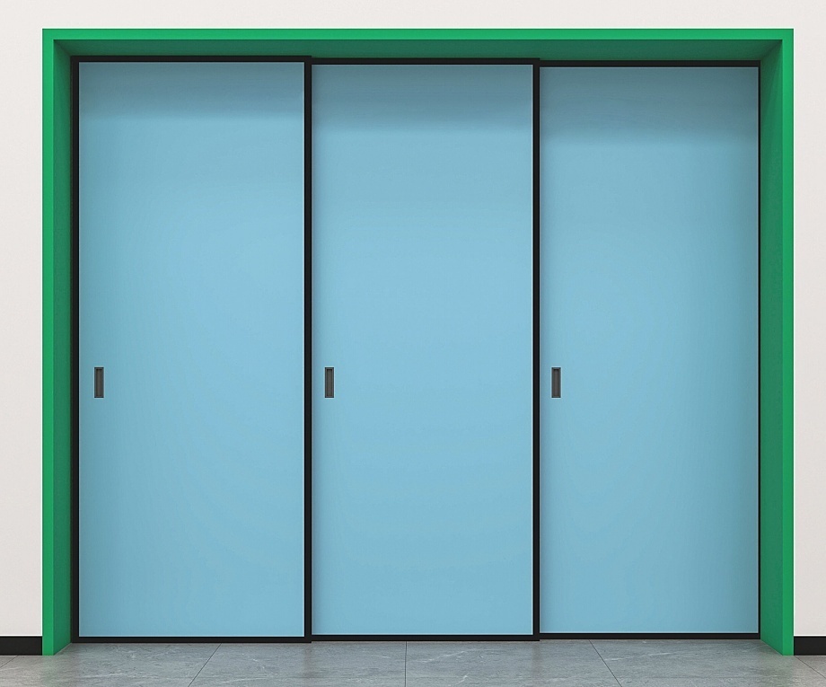 Medical Overlapping Radiation-Proof Lead Door