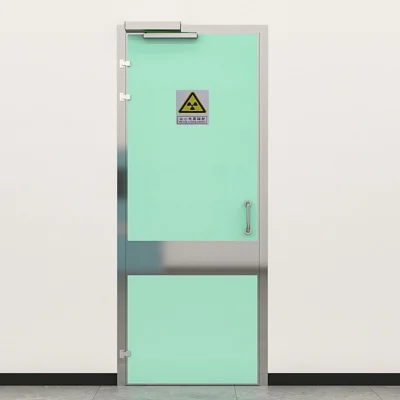Medical Radiation-Protective Manual Lead Door
