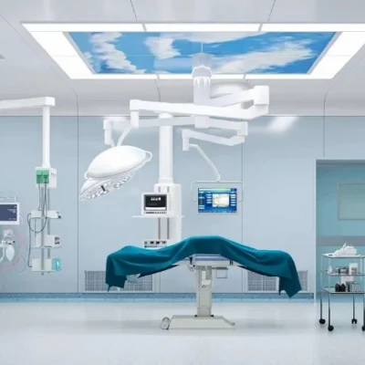 Chinese-character aluminum quick-install panel operating room