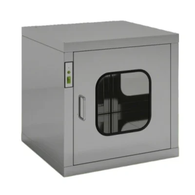 Electronic Interlock Pass-Through Window