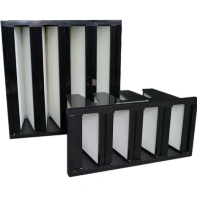 V-Shape High-Efficiency Filter