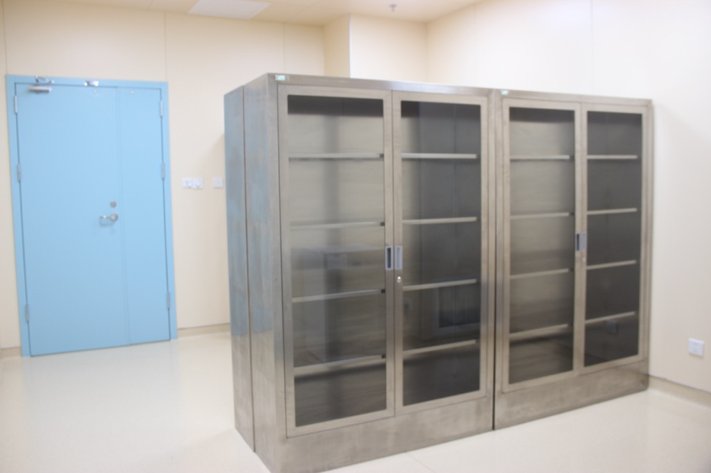 Armoire de rangement médicale en acier inoxydable 304